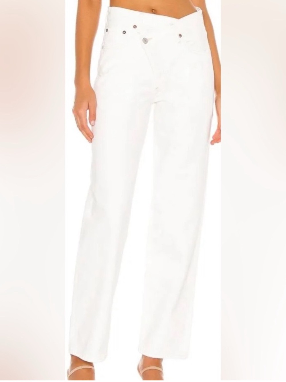 Agolde cross cross upsides jeans